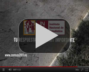 Video 4. TV spot (20 secs) Population and Housing Census 2011. Spain