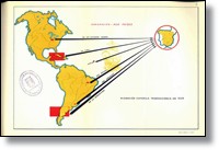 Gráfico de la migración española transoceánica en 1929. Inmigración por países