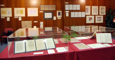 Foto de la sala de exposiciones